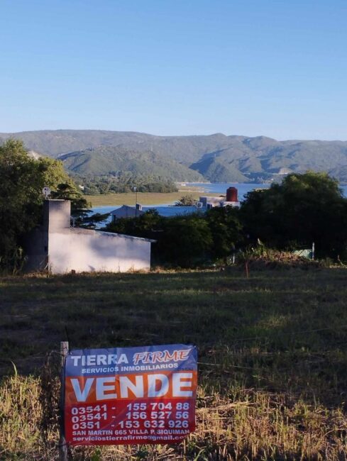 REF 19 LOTE A 200MTS DE RUTA 38 CON VISTA AL LAGO U$S30.000 C/U